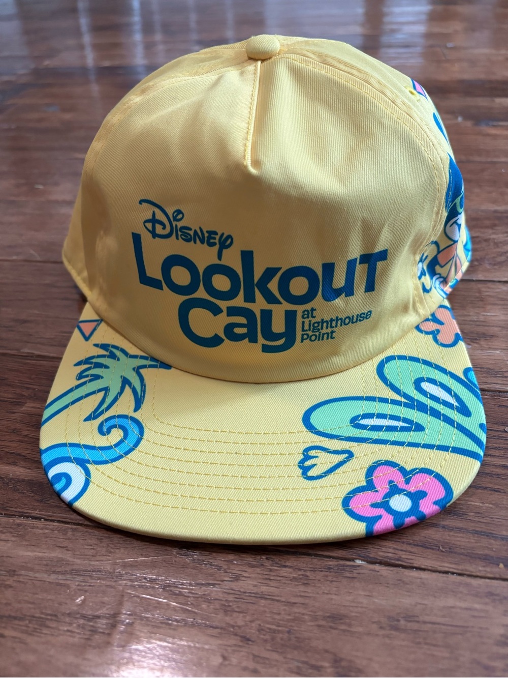 Disney Lookout at Lighthouse Point Yellow Hat Disney Cruise Lookout Cay Yellow